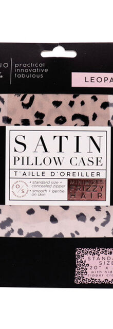 Studio Dry Satin Pillowcase - Leopard Studio Dry Satin Pillowcase - Leopard